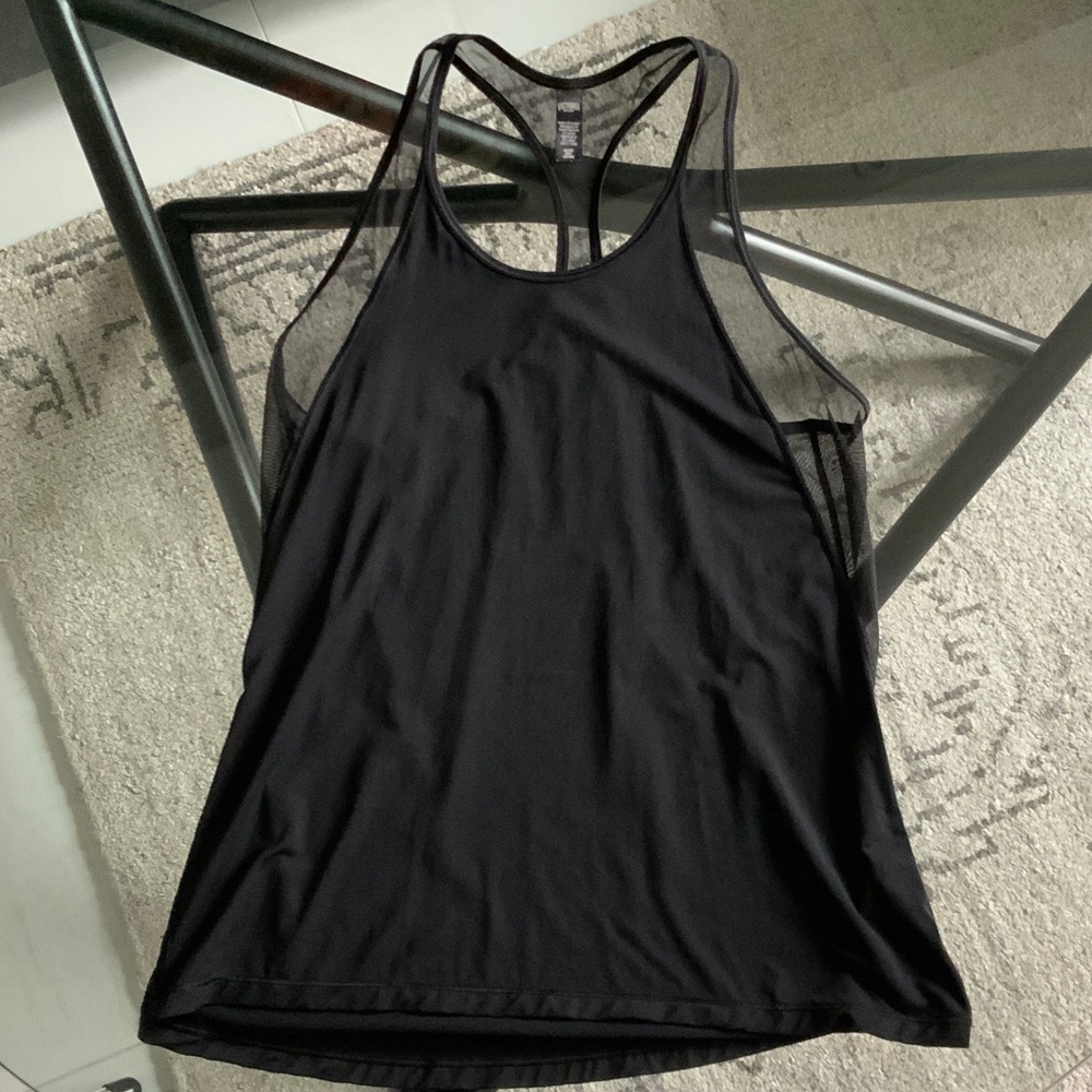 Victoria Secret Sport black racerback tank - XS